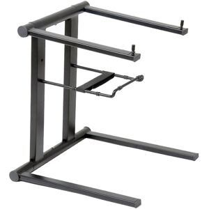 Support pour ordinateur portable DJ professionnel Pyle - Noir Support pour ordinateur portable DJ professionnel Pyle - Noir