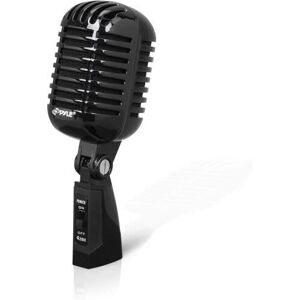 Pyle PDMICR42BK Mikrofon - Vintage Retro Cardioid Pyle PDMICR42BK Mikrofon - Vintage Retro Cardioid