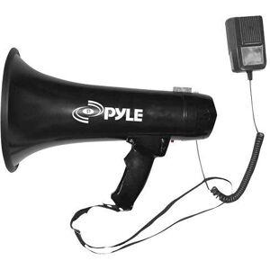 Pyle Pmp43in Megaphone - Indoor/Outdoor - 40W - Black Pyle Pmp43in Megaphone - Indoor/Outdoor - 40W - Black