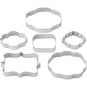 Wilton - Rahmenformen - Metall - Set 6 - Keksformen Wilton - Rahmenformen - Metall - Set 6 - Keksformen