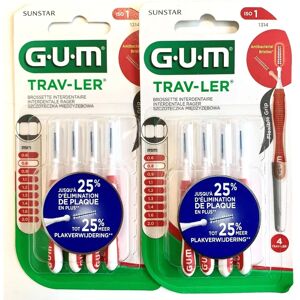 Brosses interdentaires G.U.M Trav-Ler - outil de nettoyage Brosses interdentaires G.U.M Trav-Ler - outil de nettoyage