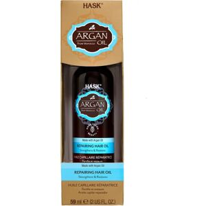 Hask Huile d'Argan Réparatrice Brillance Cheveux - Huile capillaire - Publicité Hask Huile d'Argan Réparatrice Brillance Cheveux - Huile capillaire - Publicité