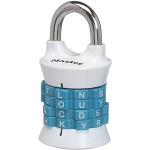 Master Lock 1535DWD Hangslot in diverse kleuren - Stel je eigen woordcombinatie in Master Lock 1535DWD Hangslot in diverse kleuren - Stel je eigen woordcombinatie in
