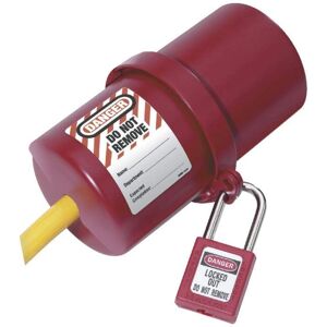 Master Lock MLKS488 Lockout Electrical Plug Cover - 240V-550V Master Lock MLKS488 Lockout Electrical Plug Cover - 240V-550V