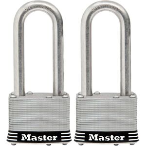 Master Lock Stahl-Schlüsselschloss - 2.078 Zoll, 2 Stück Master Lock Stahl-Schlüsselschloss - 2.078 Zoll, 2 Stück