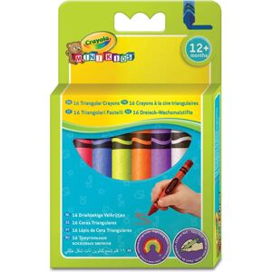 Crayola Mini Kids Craies de Cire Triangulaires - 16 pcs - Pour enfants 3+ Crayola Mini Kids Craies de Cire Triangulaires - 16 pcs - Pour enfants 3+