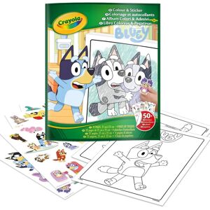BLUEY Book for Coloring Stickers - Book BLUEY Book for Coloring Stickers - Book