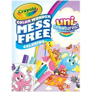 Crayola Color Wonder Unicorns Coloring Book - Mess Free - 18 Pages Crayola Color Wonder Unicorns Coloring Book - Mess Free - 18 Pages