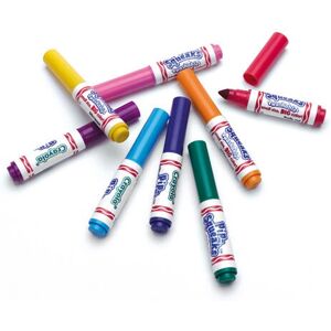 Crayola 8343 Felt Pen - 14 Multicolour Mini Markers Crayola 8343 Felt Pen - 14 Multicolour Mini Markers