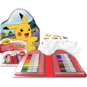 Maletín Crayola 45 Pièces Couleurs et Autocollants Pokémon - Kit d'Arts - Publicité Maletín Crayola 45 Pièces Couleurs et Autocollants Pokémon - Kit d'Arts - Publicité