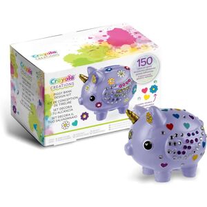 Crayola Lavendel Keramische Spaarpot Decoratieset Crayola Lavendel Keramische Spaarpot Decoratieset