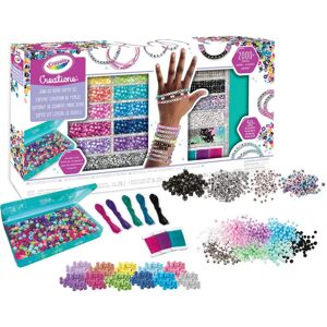 Set de Joyas Crayola - Letras y Gemas - Más de 2000 cuentas y 50 pulseras Set de Joyas Crayola - Letras y Gemas - Más de 2000 cuentas y 50 pulseras