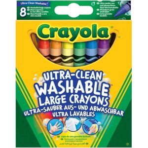 Crayola Model: 8 Large Washable Wax Crayons - Crayon Set Crayola Model: 8 Large Washable Wax Crayons - Crayon Set