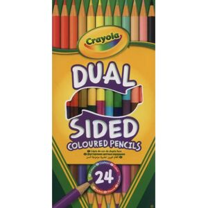 Crayola 12 Dual Sided Colour Pencils - Colour Pencil Crayola 12 Dual Sided Colour Pencils - Colour Pencil