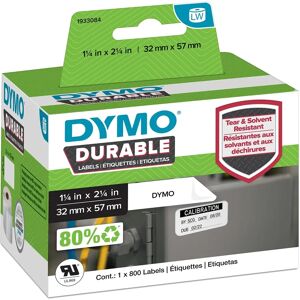 Dymo LW Durable Labels - 32x57mm - 800 Labels Dymo LW Durable Labels - 32x57mm - 800 Labels
