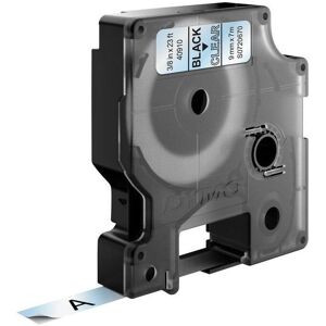 Rolo de etiquetas DYMO D1 9mm - Preto em transparente Rolo de etiquetas DYMO D1 9mm - Preto em transparente