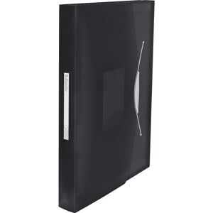 Esselte Vivida Box File - 300 Sheets - Black - 26x33cm - Box File Esselte Vivida Box File - 300 Sheets - Black - 26x33cm - Box File