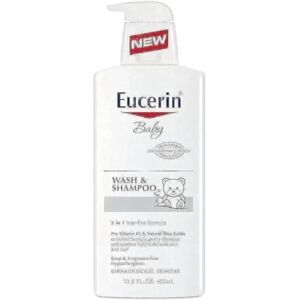 Eucerin - Baby Wash & Shampoo - Fragrance Free - 400 ml Eucerin - Baby Wash & Shampoo - Fragrance Free - 400 ml