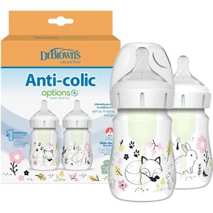 Dr. Brown's Options+ Woodland Baby Bottle - Anti-Colic, 150ml Dr. Brown's Options+ Woodland Baby Bottle - Anti-Colic, 150ml
