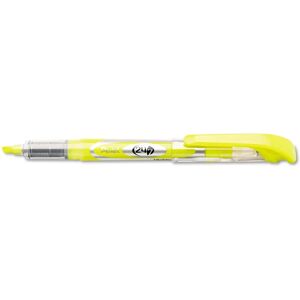 Marcador resaltador Pentel SL12G - Punta biselada, Amarillo brillante - Pack de 12 Marcador resaltador Pentel SL12G - Punta biselada, Amarillo brillante - Pack de 12