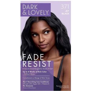 Coloration Dark and Lovely Black - Résistante à la décoloration - Conditionnement riche - Publicité Coloration Dark and Lovely Black - Résistante à la décoloration - Conditionnement riche - Publicité