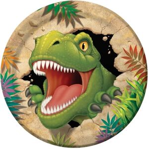 Assiettes de Dinosaure Haza Witbaard - Pack de 8 - Type de Dinosaure - Publicité Assiettes de Dinosaure Haza Witbaard - Pack de 8 - Type de Dinosaure - Publicité