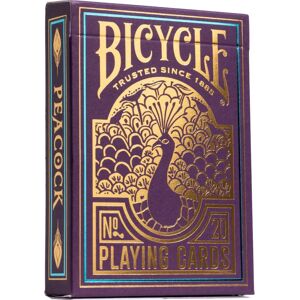 Bicycle Purple Peacock Playing Cards - 2024 Release - Cold Foil Backs Bicycle Purple Peacock Playing Cards - 2024 Release - Cold Foil Backs