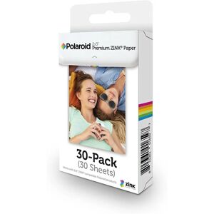 Χαρτί ZINK της Polaroid - 30 Φύλλα - Λευκό - Χαρτί Φωτογραφίας - για Snap, Z2300, Socialmatic Χαρτί ZINK της Polaroid - 30 Φύλλα - Λευκό - Χαρτί Φωτογραφίας - για Snap, Z2300, Socialmatic