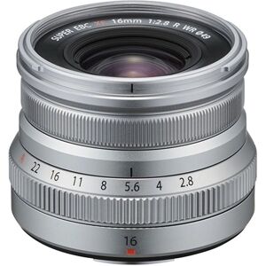 Fujifilm Fujinon XF 16mm F/2.8 R WR - Plata Fujifilm Fujinon XF 16mm F/2.8 R WR - Plata