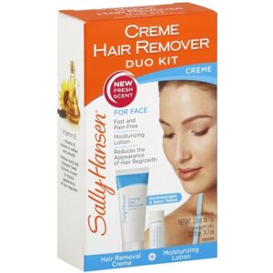 Sally Hansen Facial Hair Removal Kit - Face, Lip, Chin - Effectively Removes Hair Sally Hansen Facial Hair Removal Kit - Face, Lip, Chin - Effectively Removes Hair