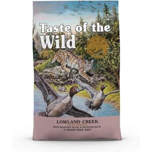 Taste of the Wild Laagland Kreek kwartel eend kattenvoer - 2kg Taste of the Wild Laagland Kreek kwartel eend kattenvoer - 2kg