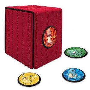 Ultra PRO 2115850 Bulbasaur Charmander Squirtle Pikachu Deck Box - Publicité Ultra PRO 2115850 Bulbasaur Charmander Squirtle Pikachu Deck Box - Publicité