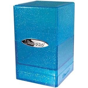 Ultra Pro Blue Satin Tower Deck Box - Deck Box Ultra Pro Blue Satin Tower Deck Box - Deck Box