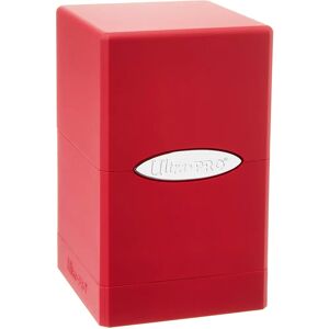 Ultra Pro Satin Tower Red Deck Box - Store 100+ Cards Ultra Pro Satin Tower Red Deck Box - Store 100+ Cards