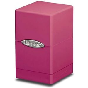 Ultra PRO Satin Tower - Pink - Deck Box Ultra PRO Satin Tower - Pink - Deck Box