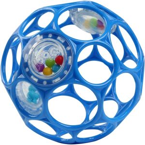 Bright Starts Oball Rattle Easy-Grasp Toy - Blue - Baby Toy Bright Starts Oball Rattle Easy-Grasp Toy - Blue - Baby Toy