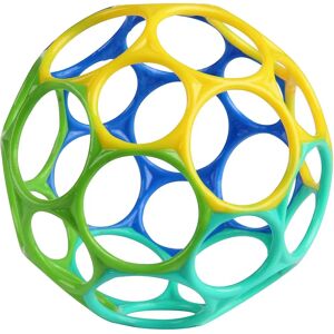 Bright Starts Oball Classic Baby Toy - Blue/Green - Sensory & Travel Bright Starts Oball Classic Baby Toy - Blue/Green - Sensory & Travel