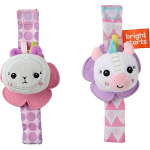 Bright Starts Baby Rattle & Teether Set - Unicorn & Llama Bright Starts Baby Rattle & Teether Set - Unicorn & Llama
