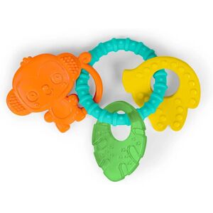Bright Starts Tropical Chews Silicone Teething Ring - BPA-Free Monkey - Teething Toy Bright Starts Tropical Chews Silicone Teething Ring - BPA-Free Monkey - Teething Toy