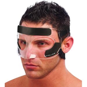 Mueller Face Guard - Clear - One Size - Face Guard for Sports Mueller Face Guard - Clear - One Size - Face Guard for Sports