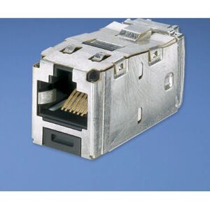 Modulo di rete Panduit CJS6X88TGY Mini-Com TX-6 10G - RJ45 schermato - Grigio Modulo di rete Panduit CJS6X88TGY Mini-Com TX-6 10G - RJ45 schermato - Grigio