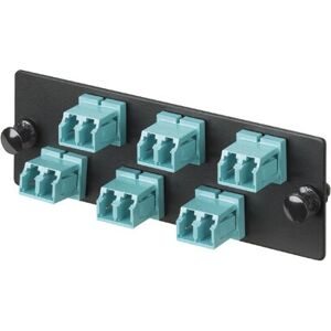 Adaptador de fibra óptica Panduit FAP6WAQDLCZ - Multimodo LC - Negro, Azul - Tipo: FAP6WAQDLCZ Adaptador de fibra óptica Panduit FAP6WAQDLCZ - Multimodo LC - Negro, Azul - Tipo: FAP6WAQDLCZ