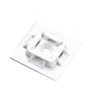 Panduit ABM100-S6-C Witte nylon kabelbinders en montageplaat Panduit ABM100-S6-C Witte nylon kabelbinders en montageplaat