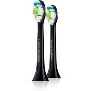 Philips Sonicare DiamondClean HX6062/94 Toothbrush Head - Black - 2 Pack Philips Sonicare DiamondClean HX6062/94 Toothbrush Head - Black - 2 Pack