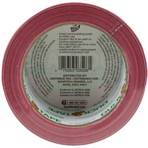 Duck Brand Red Duct Tape - Indoor Suitable 18m Duck Brand Red Duct Tape - Indoor Suitable 18m