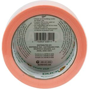 Duck 1265019 Neon Orange Duct Tape - Indoor Use Duck 1265019 Neon Orange Duct Tape - Indoor Use