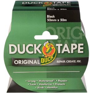 Shurtape SHU211116 Duck Tape Black 50mm x 50m - Duct Tape Shurtape SHU211116 Duck Tape Black 50mm x 50m - Duct Tape