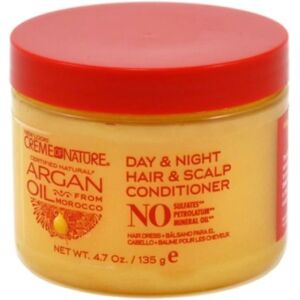 Après-shampoing jour et nuit à l'huile d'argan - Creme of Nature - Publicité Après-shampoing jour et nuit à l'huile d'argan - Creme of Nature - Publicité