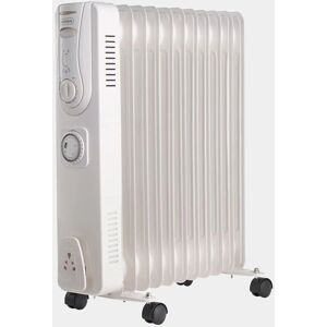 Fame Oil Filled Radiator 2500w 11 Fin - Electric Heater - Portable With Timer Fame Oil Filled Radiator 2500w 11 Fin - Electric Heater - Portable With Timer