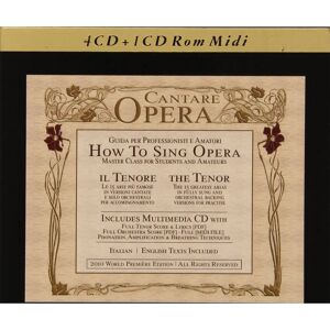 Karaoke Master Class How to Sing Opera - The Tenor - Music CD Karaoke Master Class How to Sing Opera - The Tenor - Music CD